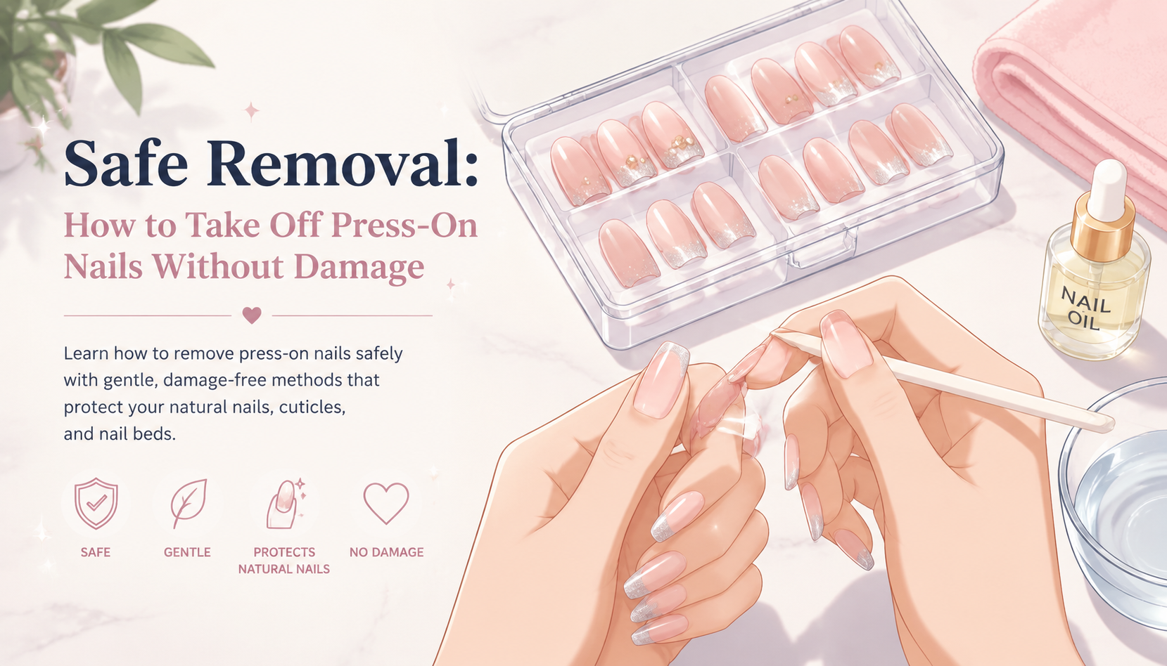 Safe Removal: How to Take Off Press-On Nails Without Damage
